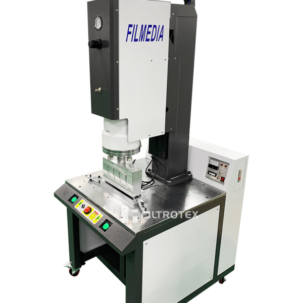 The picture is the product picture of ultrasonic welding machine for customers from filmedia.