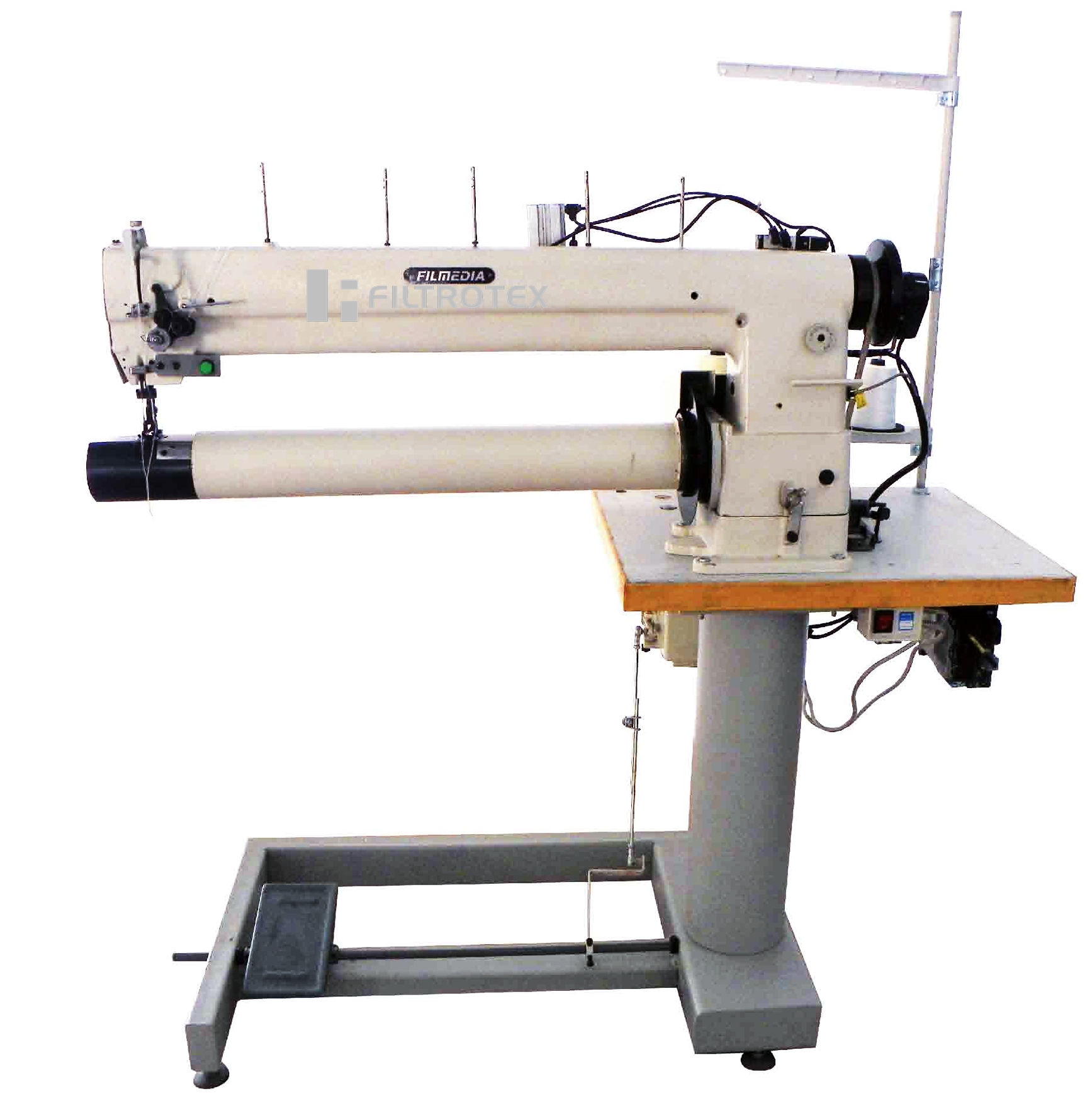 Long Arm Double Needle Sewing Machine – FILTROTEX