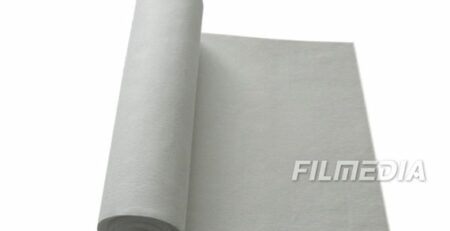 Water and oil repellent filter material